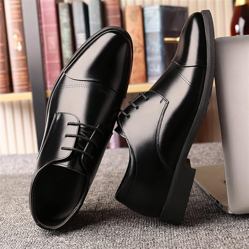 Mens Shoes Dress Shoes Oxfords Lace Up Formal Soft Classic Wedding Shoes3