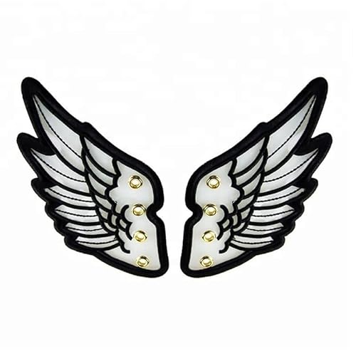 Black Transparent Angel Shoe Wings