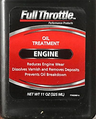 Full Throttle High Mileage Enhancer/Engine/Oil Treatment, 11 Oz Bt.