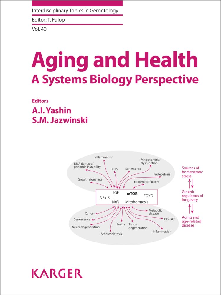 Buy Aging and Health - A Systems Biology Perspective (Interdisciplinary Topics in Gerontology) — BookShops.in