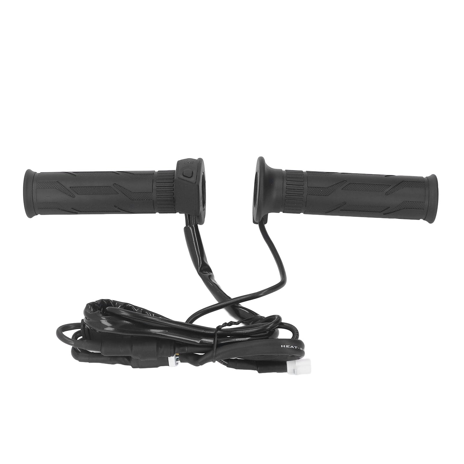 1 Paire de poignées de Guidon chauffantes pour Moto, Scooter et VTT – Accessoire d'hiver à réchauffement Rapide avec réglage de la température à 5 Vitesses – Poignées électriques
