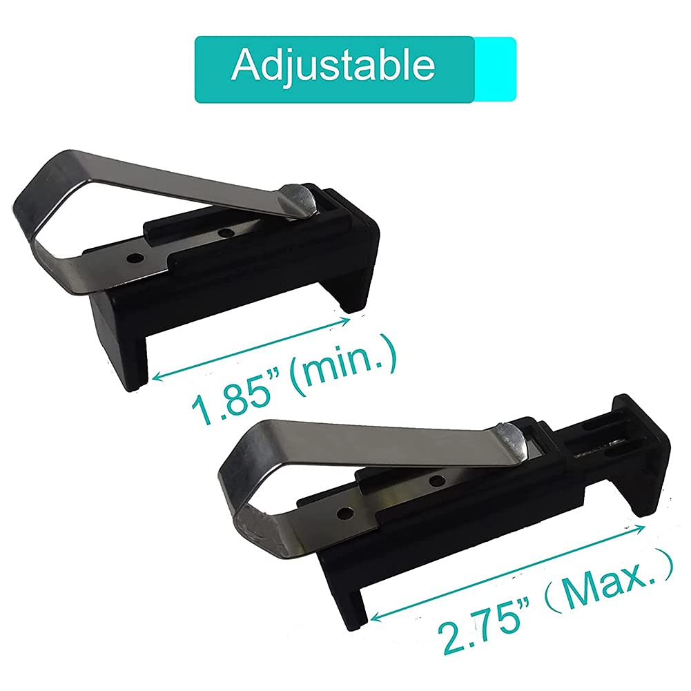 Clip apriporta per garage, auto garage telecomando visiera clip supporto per Sears, per telecomandi, 2 pezzi