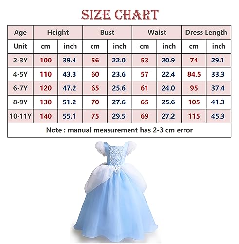 Image of TYHTYM Belle Costumes Dress Up Party Girls Princess Cosplay Halloween Kids Ball Gown 2-13Years