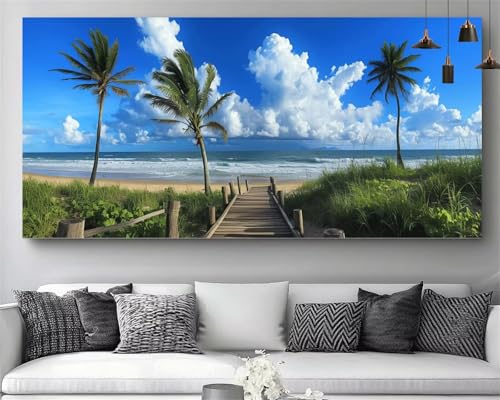 Broderie diamant XXL 70x140cm canevas artisanat cristal 5D