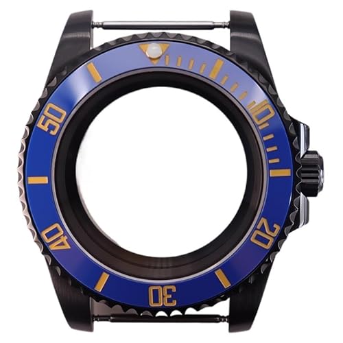 1 40mm ubN _Co[ Y rvP[X KX Tu}[i[ NH35 NH36 NH38 Eta2824 Miyota8215 [ug 28.5mm (Style 10,NH34 35 36 38)