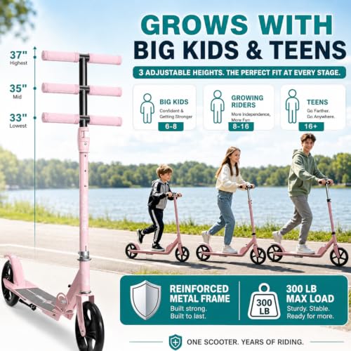 Wefaith Heavy-Duty Kick Scooter