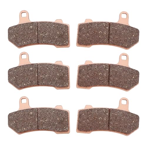 Front and Rear Brake Pads Kit for Harley