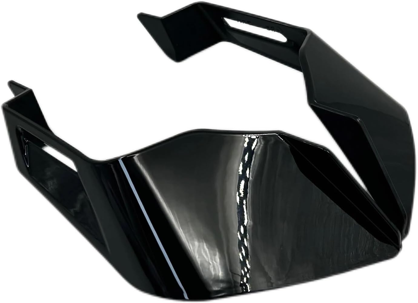 Replacement Motorcycle Universal Aerodynamic Wing Kit Fixed Winglet Fairing Fit For Yamaha Kawasaki Honda BMW(Matte black)