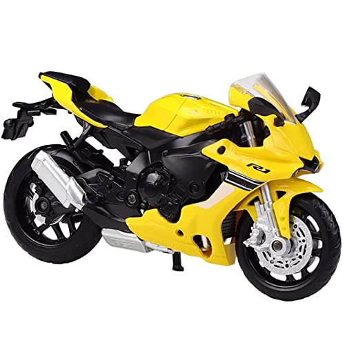 Moto YAMAHA YZF-R1 1:18 alliage pour décoration de bureau et salon