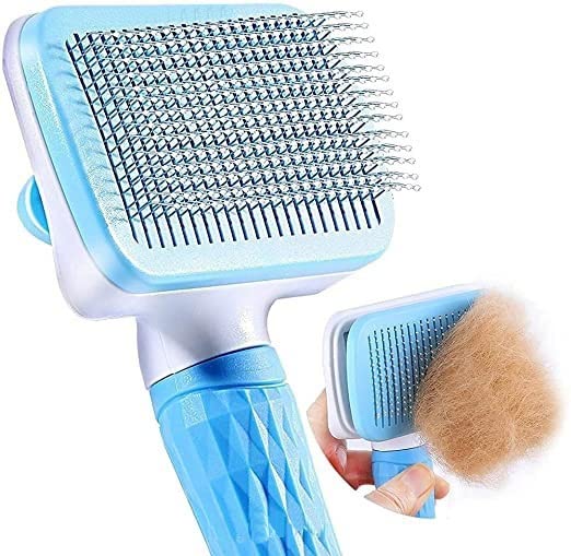 See full amazon price history chart for DOG TRUST Pet Grooming and Cleaning Brush - Shedding Brush Comb With Handle Dogs Hair Brush for Dogs labrador Golden retriver DOG TRUST Pet Grooming and Cleaning Brush - Shedding Brush Comb With Handle Dogs Hair Brush for Dogs labrador Golden retriver (B0BBHLCXDS) Amazon Price History, Amazon Price Tracker