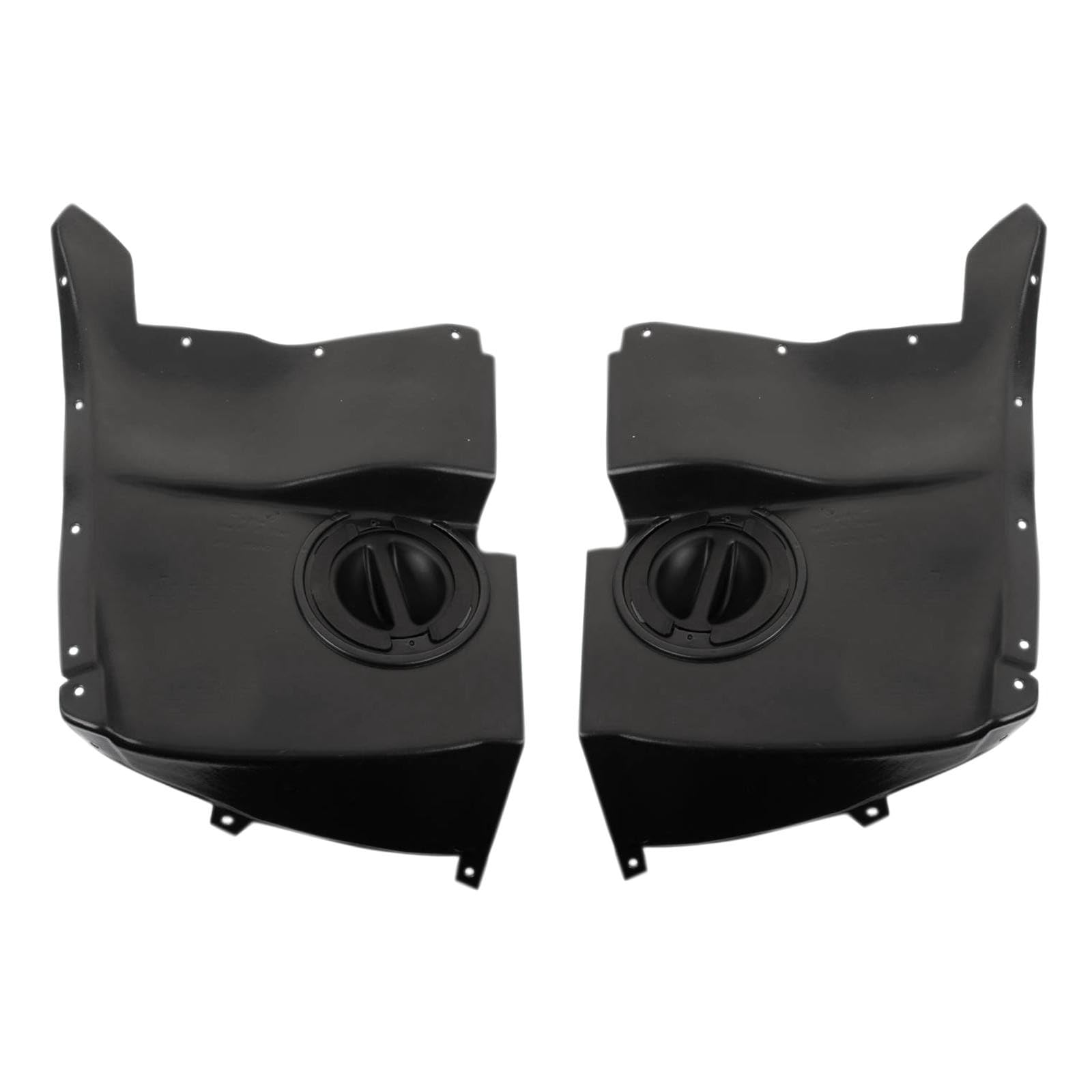 TRQ Front Driver and Passenger Side Forward Inner Fender Liner Set