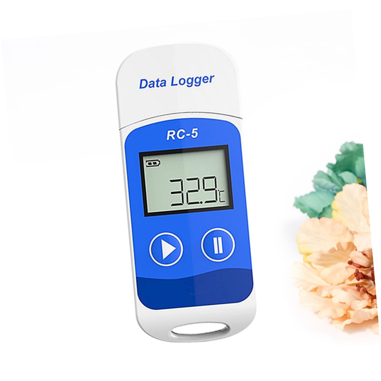 GLEAVI Registratore Di Temperatura Digitale 3200 Registrazioni Mini Termometro Logger Display Lcd Dati Salvati in Formato