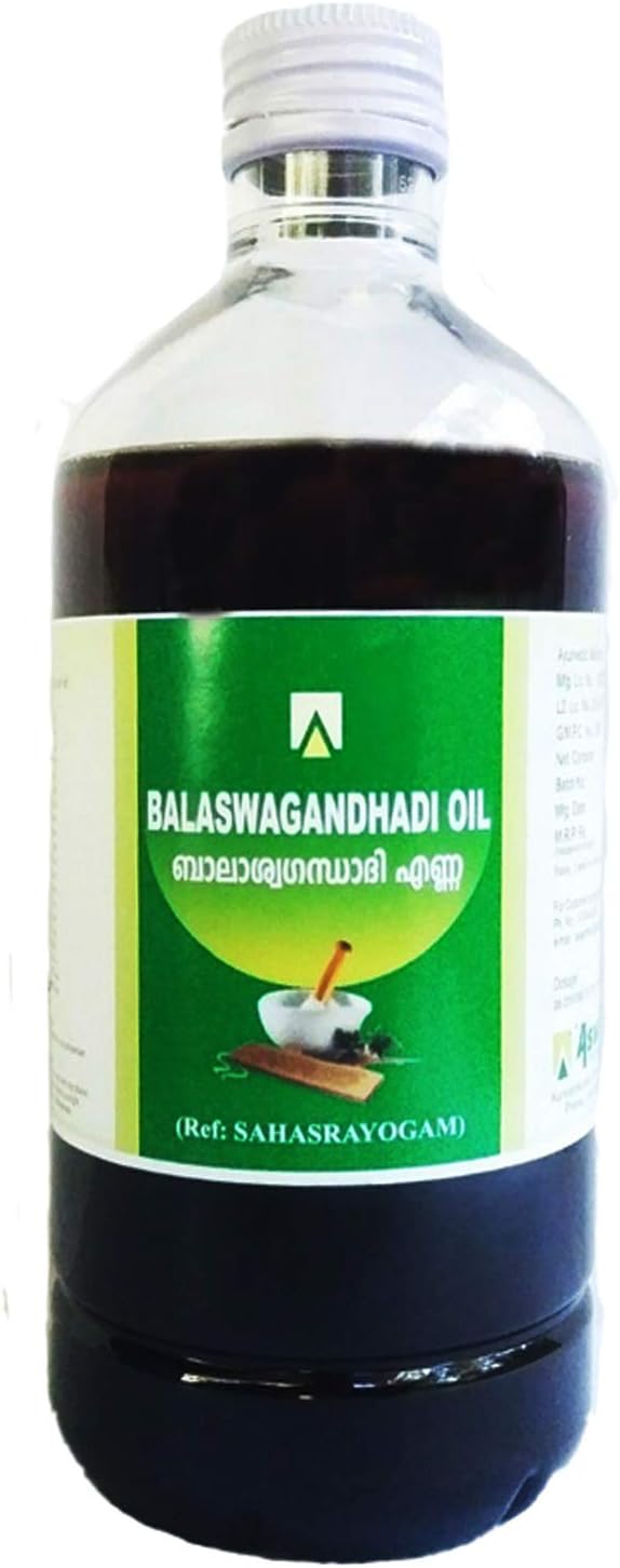 Aswini Pharmaceuticals Balaswagandhadi Oil, 450 ml