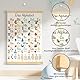 Yezirzax ABC Poster für Kinder, 31x44 cm Buchstaben Lernen Poster, Alphabet Zahlen Poster für Kinder, Buchstaben Grundschrift Geschenk für Kinderzimmer, Kindergarten, Vorschule, Grundschule
