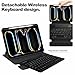 Keyboard Case for Honor Pad X8A 11 inch 2024 with Mouse,Multi-Touch Trackpad & 7 Color Backlight, Keyboard Cover with Pencil Holder(Black)