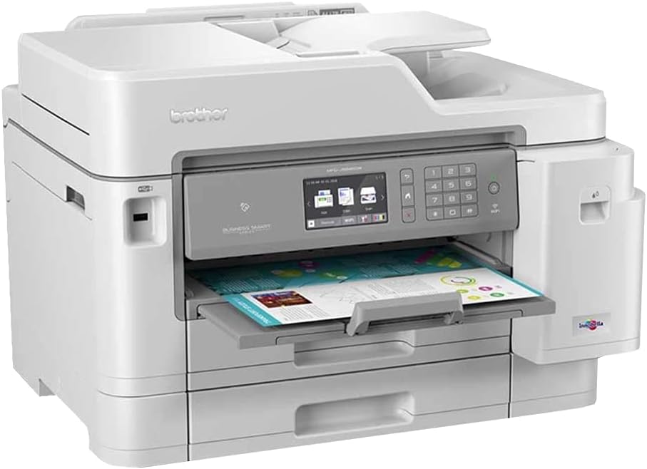 Brother, MFCJ6945DW, INKvestmenttank Color Inkjet All-in-One Printer with Wireless, Duplex Printing and Up to 1-Year of Ink in-Box, Amazon Dash Replenishment Ready