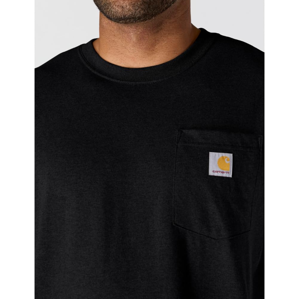 Carhartt Dearborn Relaxed Pocket T-Shirt Camiseta Work Utility Hombre (Pack de 1)