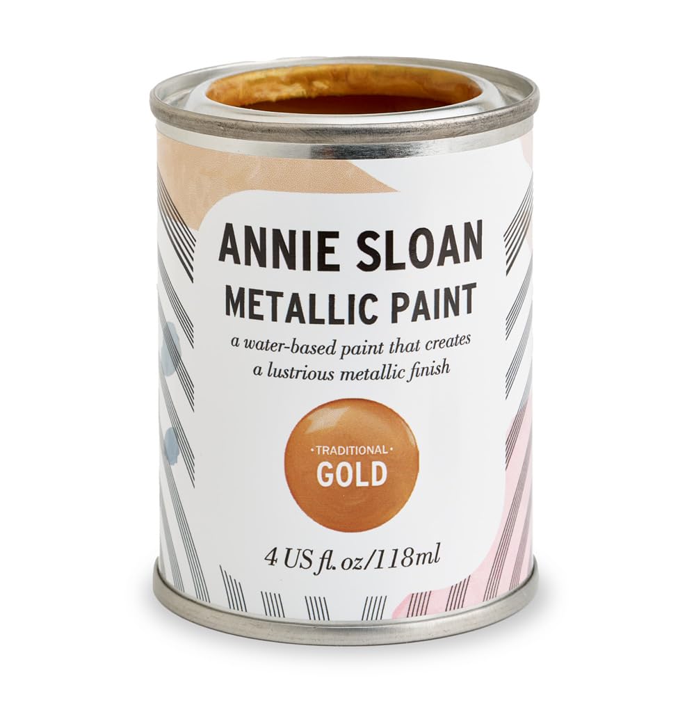 Annie Sloan Gold Metallic Paint Traditional