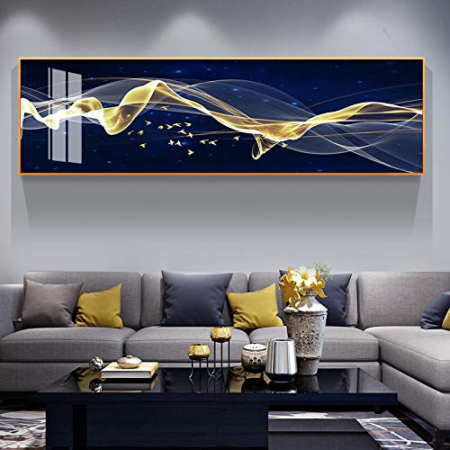 Toile peintures affiches et gravures mur art moderne pour decoration salon 50x150