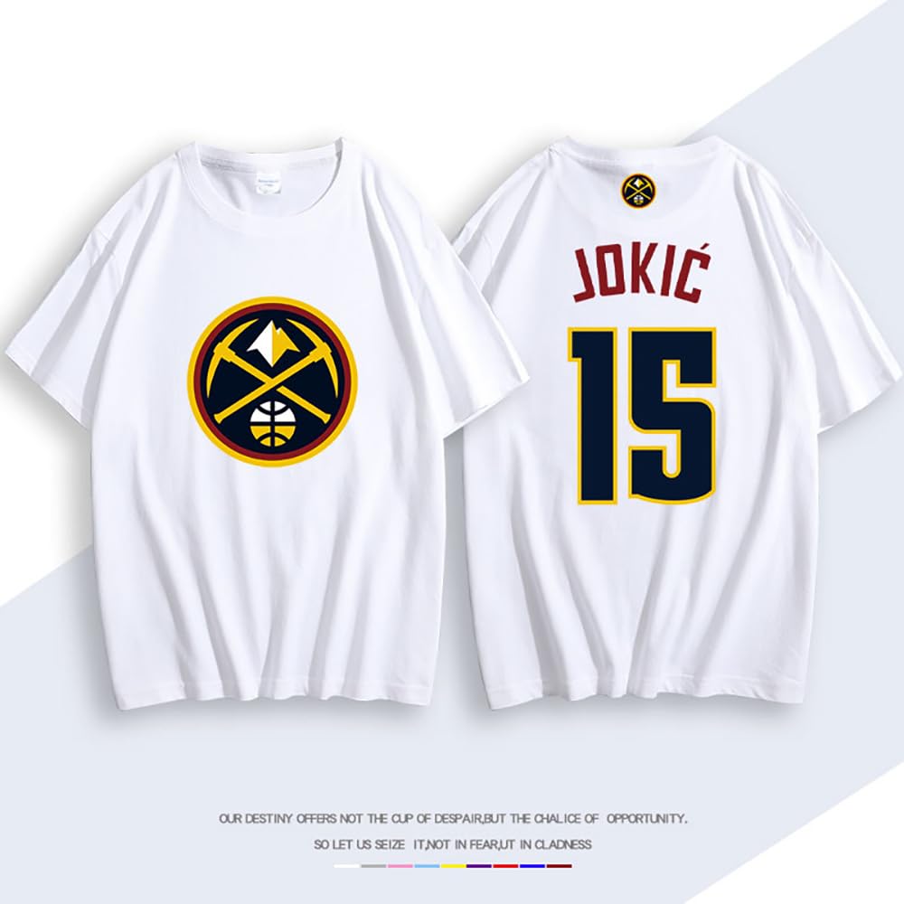 Amazon.co.jp: ニコラ・ヨキッチ Tシャツ NBA デンバー ナゲッツ
