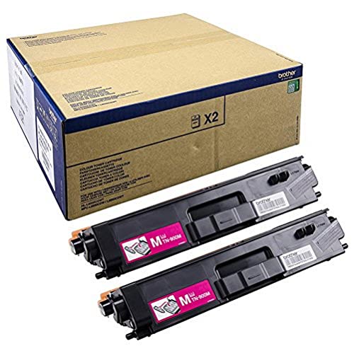 Toner Brother TN900M magenta double pack pour des couleurs éclatantes