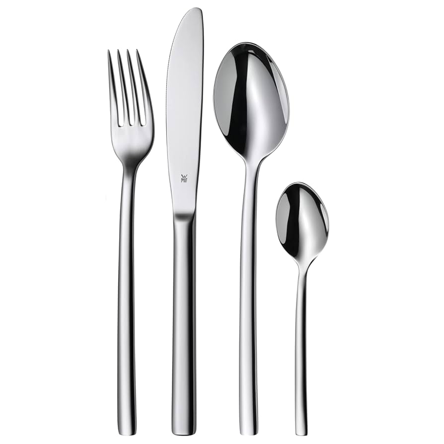 WMF Miami カトラリーセット 24点 WMF Miami Cutlery Set, Silver, 24 Piece, 1281449993 : Amazon