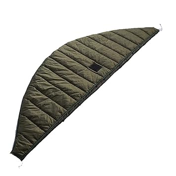 pekdi Winter Warm Sleeping Bag Hammock Underquilt Sleeping Bag Warmer Under Quilt Blanket for Hammock Outdoor Camping Hiking Accessory