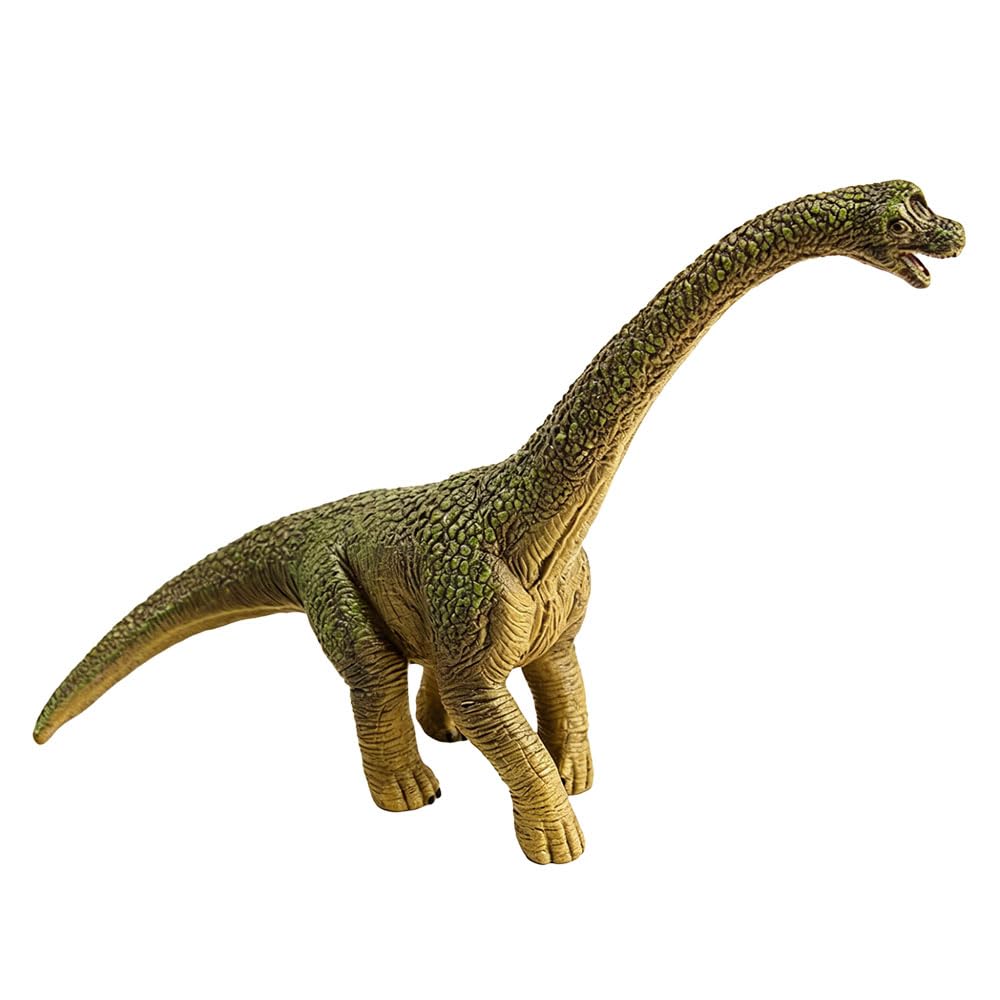 Jehoshaphat 1Pc Realistic Brachiosaurus Model Ancient Dinosaur Figurine Mini Wild Animal Statue for Garden Courtyard Home Interior Car and Seasonal Scene Arrangement