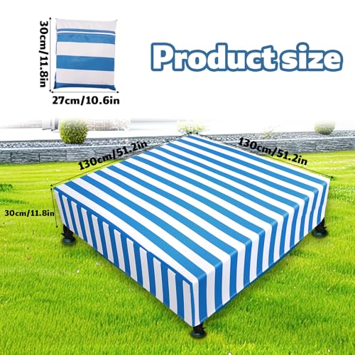 Cobertor para Piscina Infantil Lyreh 130x130x30 cm miniatura 2