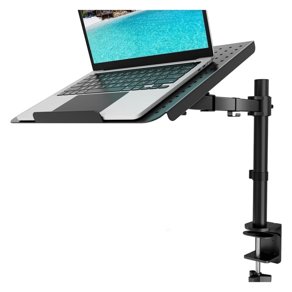 SaryEdge Monitor Stand Adjustable Rotating Laptop Stand with Heat Dissipation Function,Monitor Base, Standing Desk Tray, 360° Swivel, Ideal for Office Use Lapt,