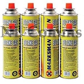 b-creative butano Gas conjuntos 4 8 16 56 Refill Recargas puede latas para barbacoa cocina de camping