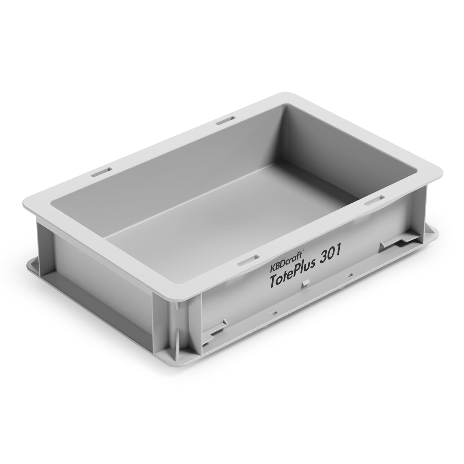 Amazon.com: KBDcraft Stackable Storage Bin - Heavy-Duty Plastic