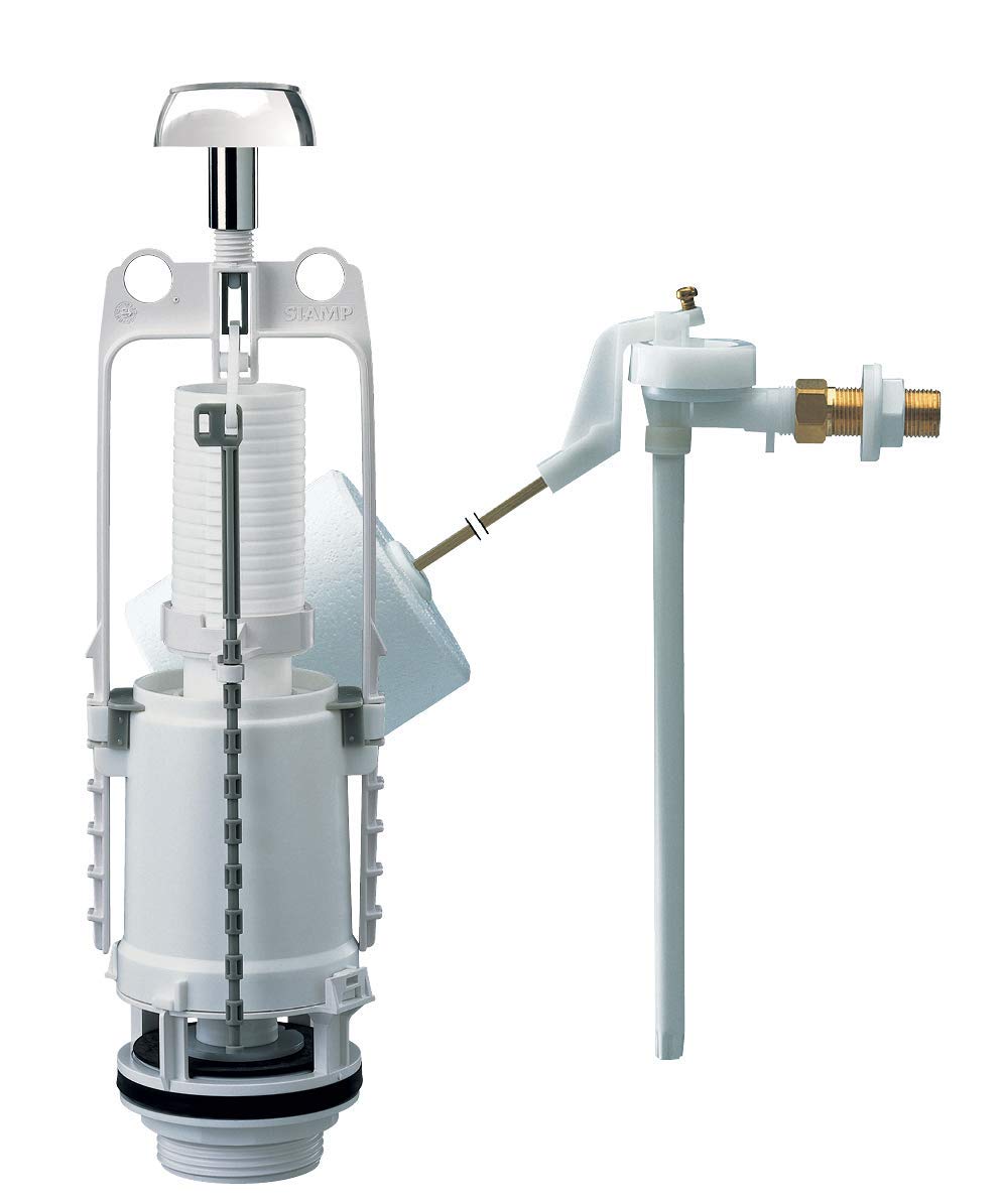 Bouton Poussoir Siamp Storm 33A Chromé - Remplacement Pour Chasse D'eau, Avec Ou Sans Couvercle, Diamètre 48/58 Mm