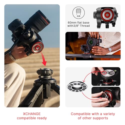 Image of Manfrotto Video kit, Head 500 Series (Fluid Head 500X)