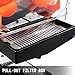 VEVOR Exprimidor de Naranjas, 120 W, Máquina Automática Comercial Naranja, 20 Naranjas/Min,...