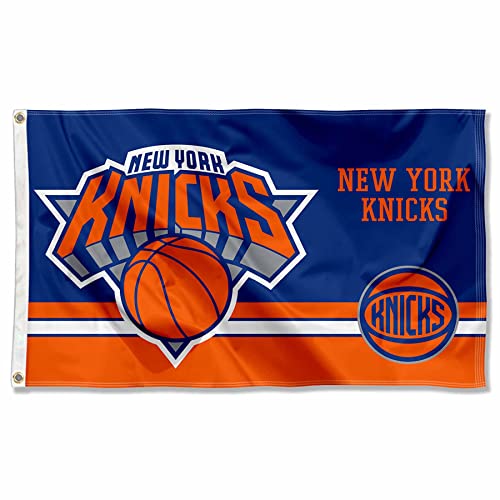 New York Knicks Dual Logo Indoor Outdoor Flag Banner