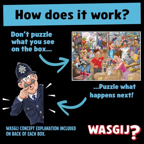 Wasgij Mystery 29, Donation Debacle, Unique 1000 Piece Jigsaw Puzzle for Adults, Colourful, Puzzling - Image 4
