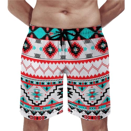 Casual Swim Shorts, Funny Swimwear Sports Quick Dry Beach Trunks, Men's Running Bathing Suits with Drawstring4