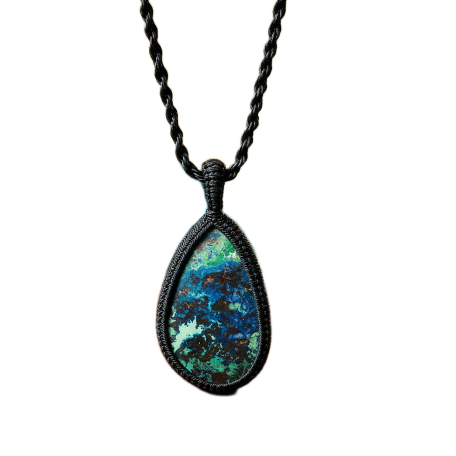 Collier chrysocolle naturelle : exprimez-vous avec confiance - 8