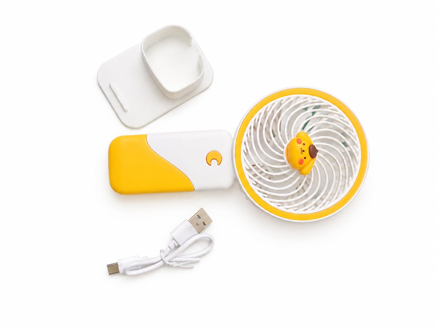 Portable Rechargeable Mini Fan | 400mAh USB Handheld Small Fan with 3 Speed Modes | Silent Personal Pocket Cooling Fan for Travel, Office Desk, Makeup, Kitchen, and Kids (Multicolor)-image-42