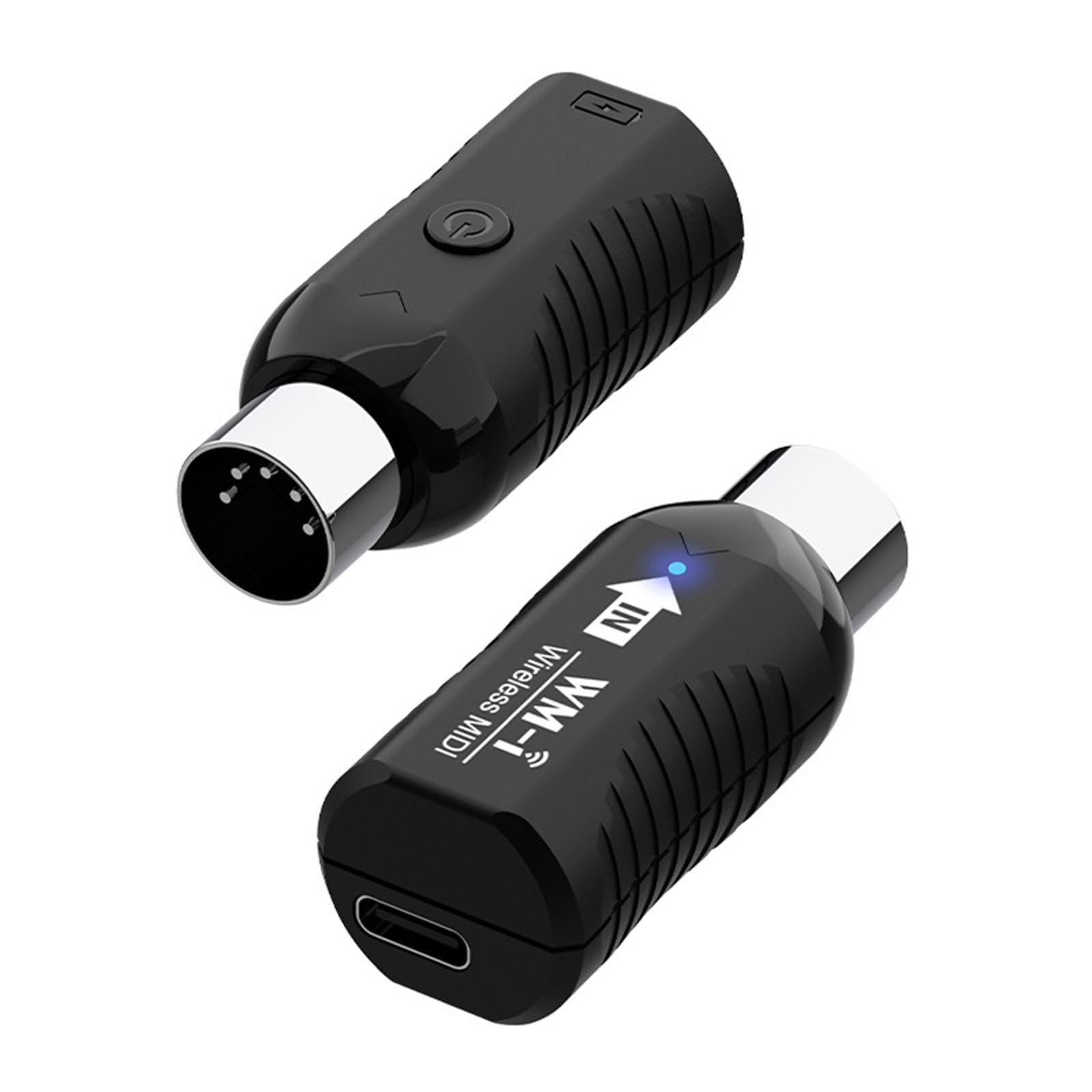 MIDI receptor de sonido inalámbrico para guitarra transmisor de baja latencia adaptador MIDI inalámbrico driver MIDI fácil de usar