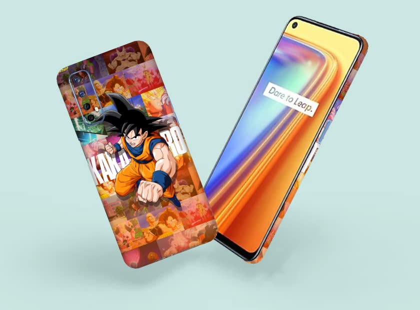 Image of Kakarot Comic Skin Back Protector Film Ultra Thin Scratch Resistant Vinyl (Not Case and Cover) for Realme 7