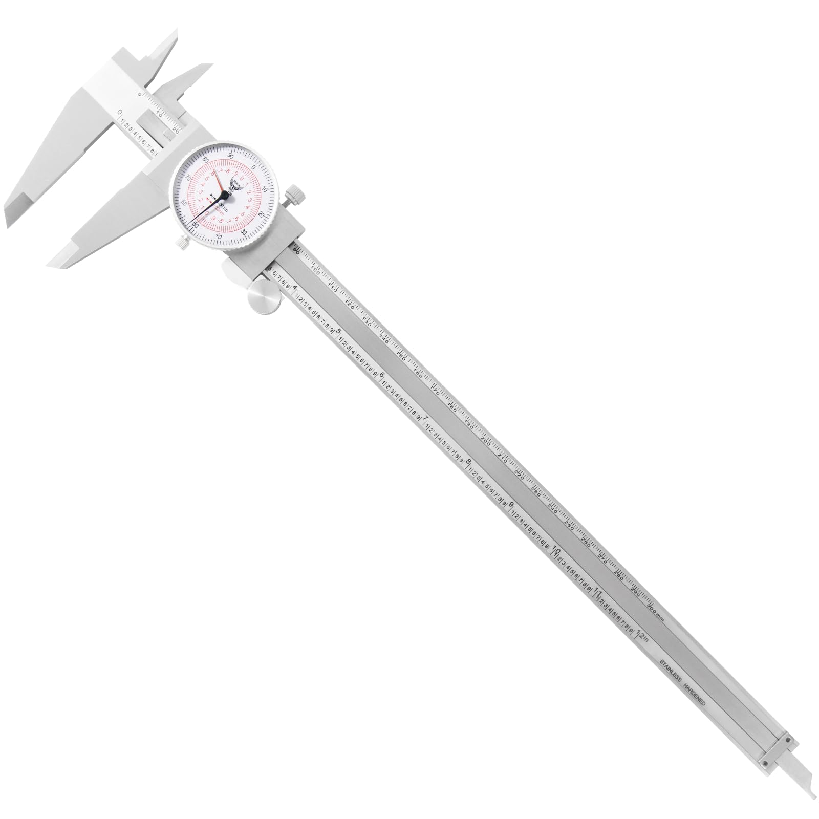PEC Dial Caliper - 0-6 Inch Stainless Steel -8 PEC Dial Caliper - 0-6 Inch Stainless Steel -8