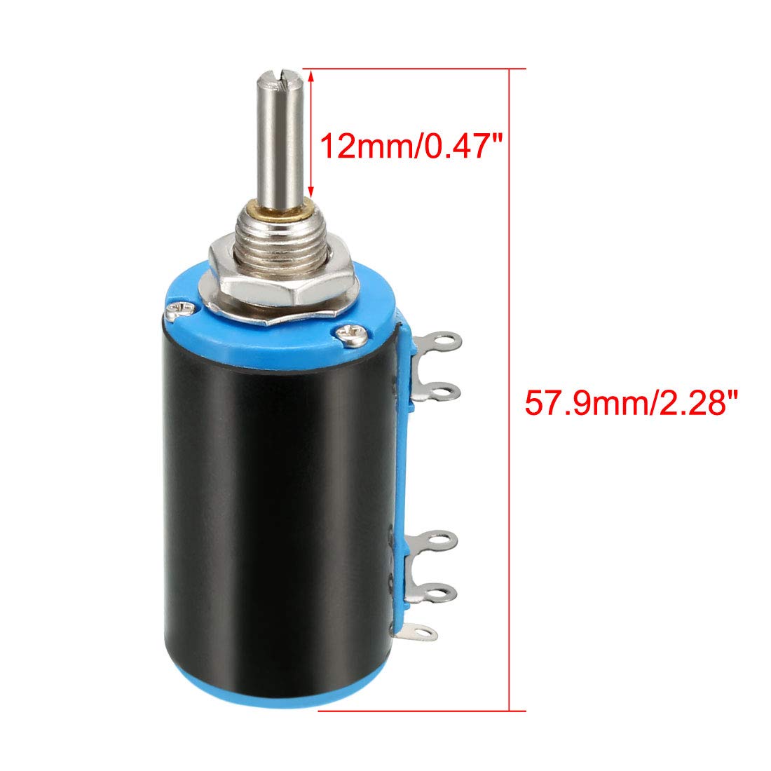 10K Ohm Potentiometer - Adjustable Resistors -3