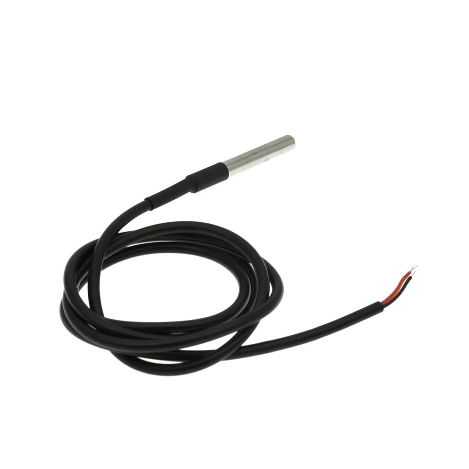 DS18B20 - Sensor de temperatura de rosca impermeable de acero inoxidable, paquete de 1/2/3/5/10 metros (3 metros, 10 unidades)