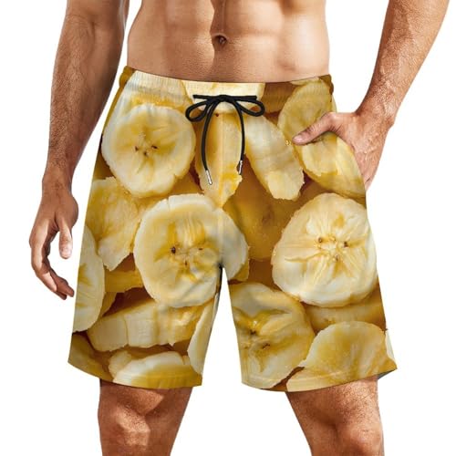 Pantalones cortos de playa para hombre ligeros con bolsillos