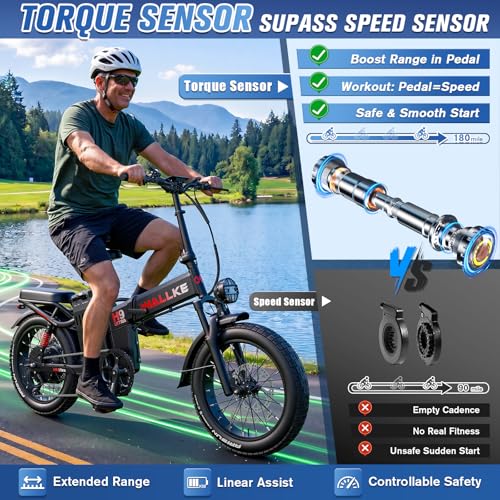 Image of Wallke H9 Ultra 5000W Electric Bike with 2640Wh Power Hub, 48V 55Ah Removable Battery, 105NM Torque & 40MPH Fast Ebike for Adults, ARISUN All Terrain Fat Tire for Camping Commute, UL2849 Certified
