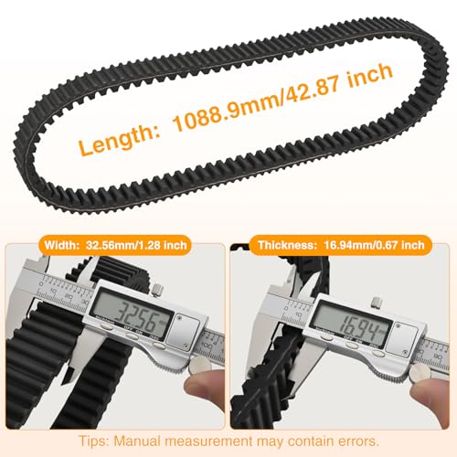 Image of Nilight Drive Belt 3211196 Performance UTV Belts Compatible with Polaris