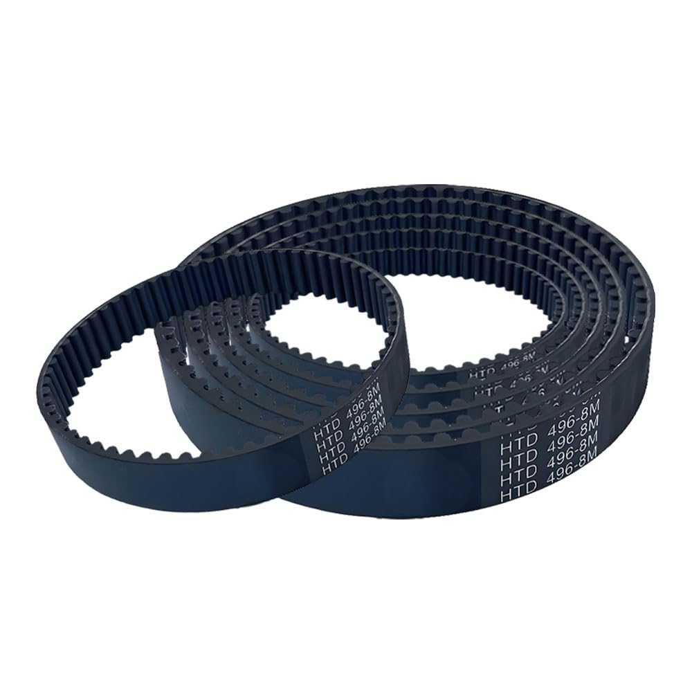 Cinghia Sincrona HTD8M 1648mm 30mm, Lotto di 1 in Gomma per Macchine Industriali & Trasporto