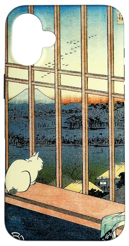 ���{�̃��B���e�[�W�A�[�g ���{���p �����G ���{�� ���F�� �ؔŉ� �l�R �L �x�m�R �̐� �L�d �X�}�z�P�[�X iPhone 16 Plus �p